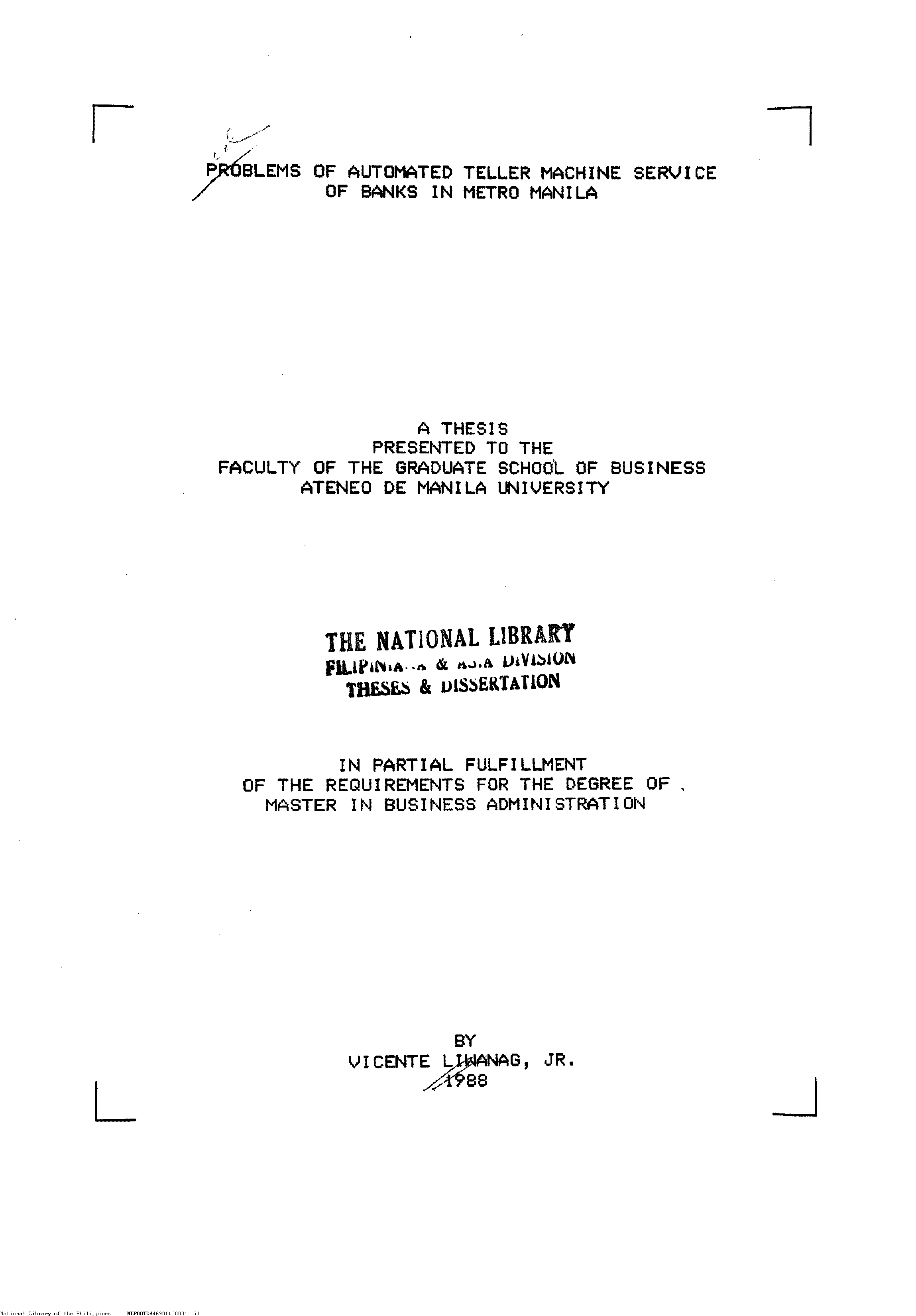 1 
